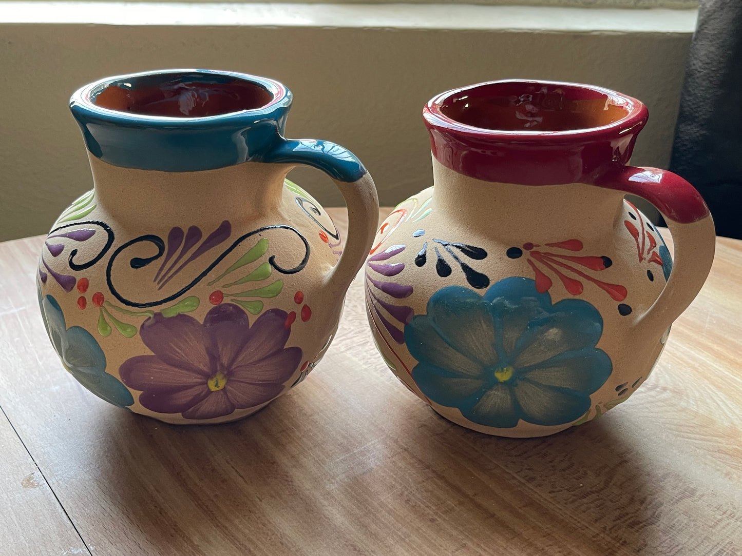 Jarro lechero/florero jarro Michoacán/round creamer jug/ceramic creamer/florero de barro/mexican pottery/hand made creamer jug/vase/gift