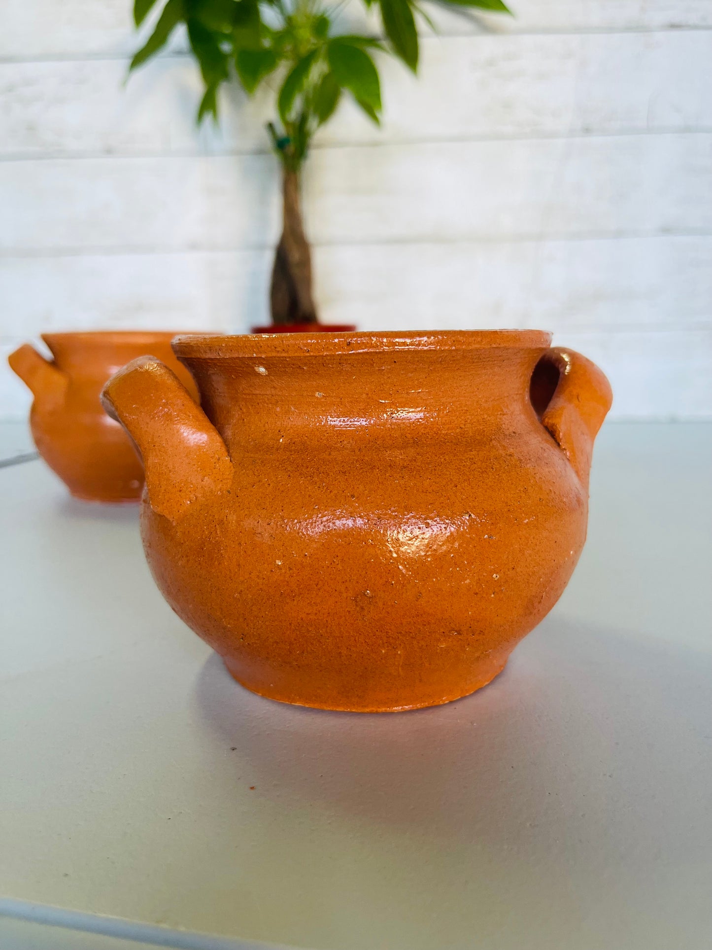 mini ollita de barro 3”/mini clay pot/mexico ollita de barro