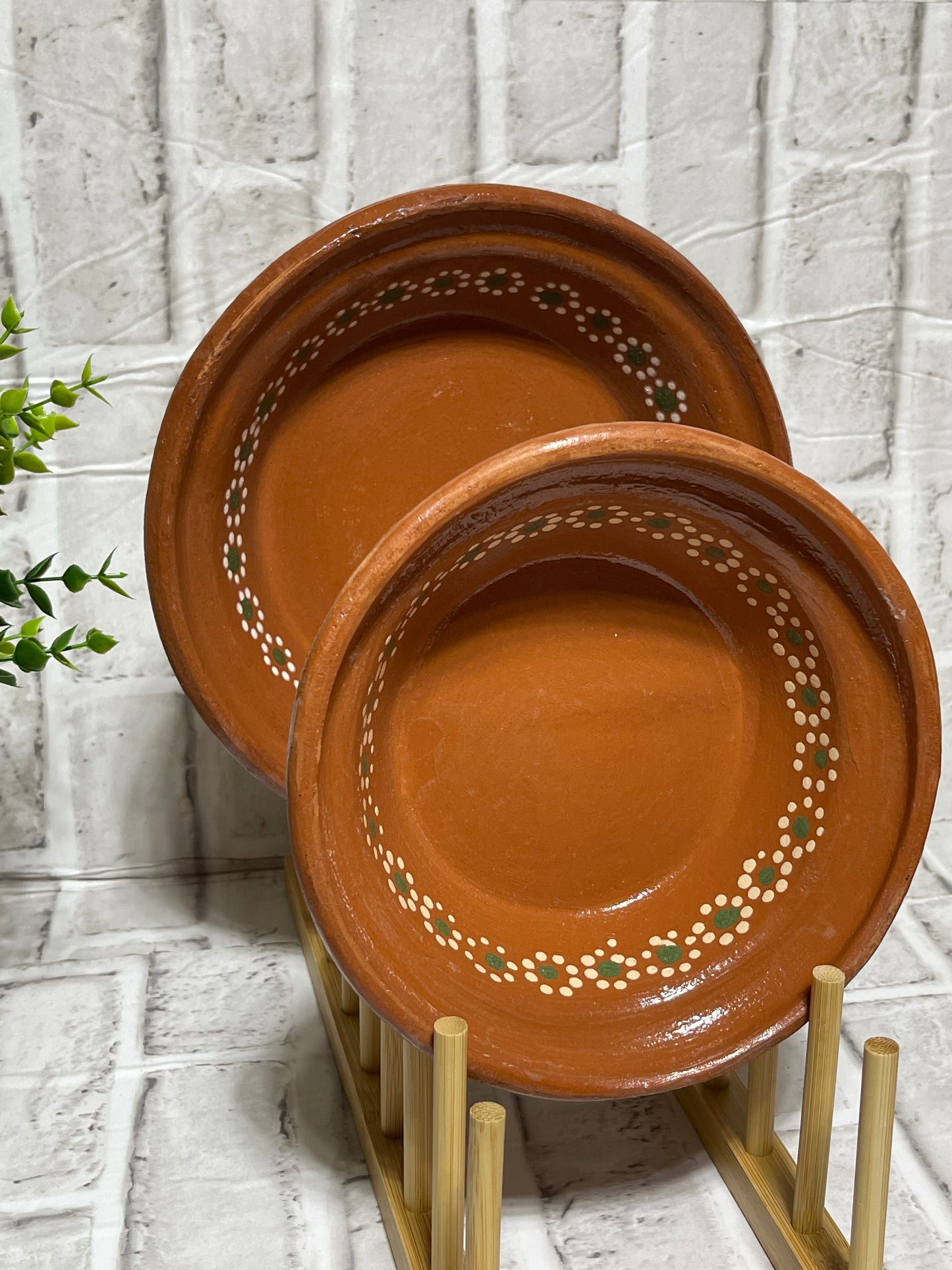 Tonala,Mexico terracota handmade plates & bowls assorted size/build your dinnerware/vajilla de barro/barro tadicional tonala.
