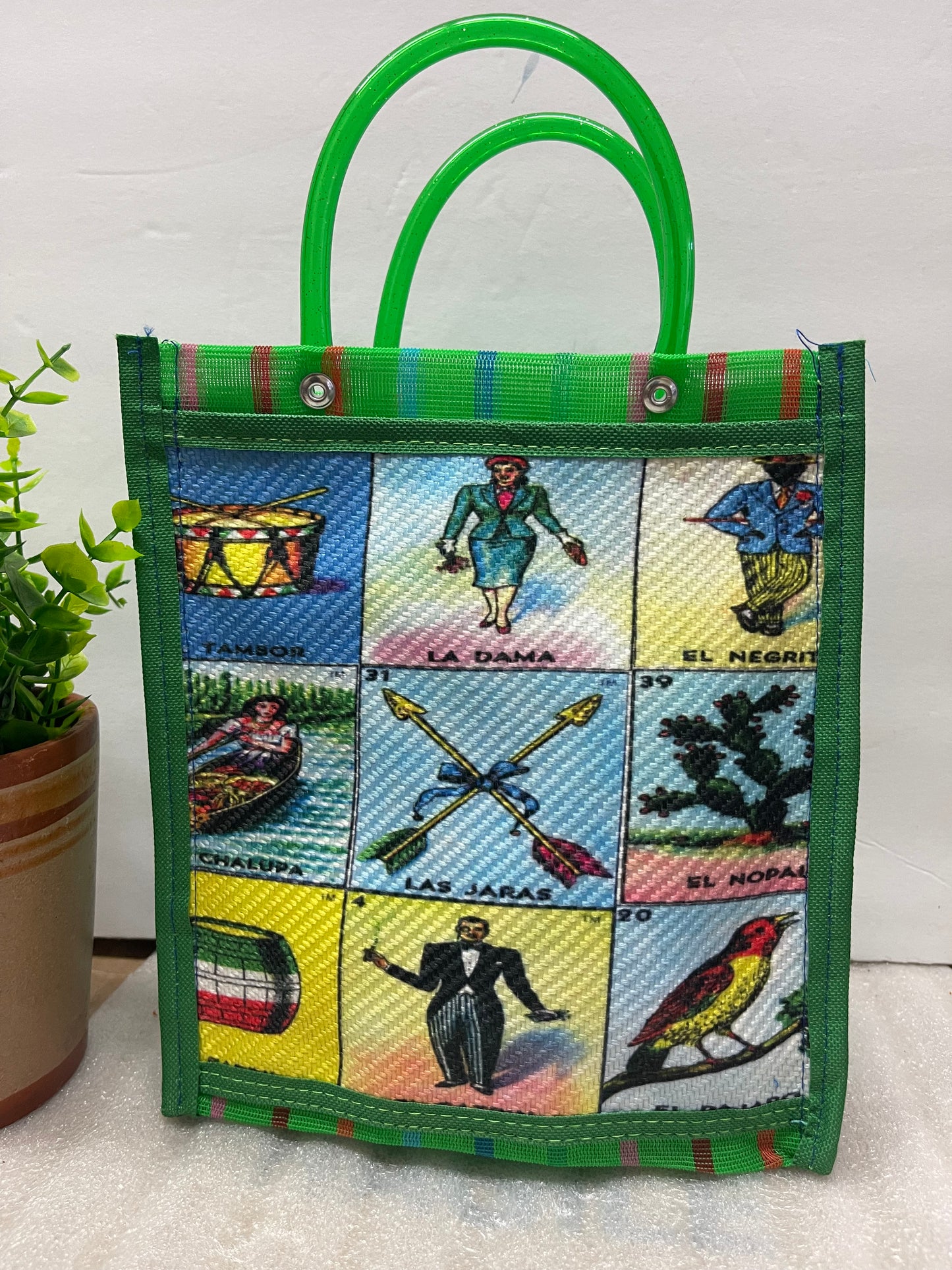 Mexican Tote Bag. Mexican Mercado bag.Mexican gift bag. Loteria Mexican gift bag. Mexican treat bag.Mexican goodie bag. Reusable shopping bag