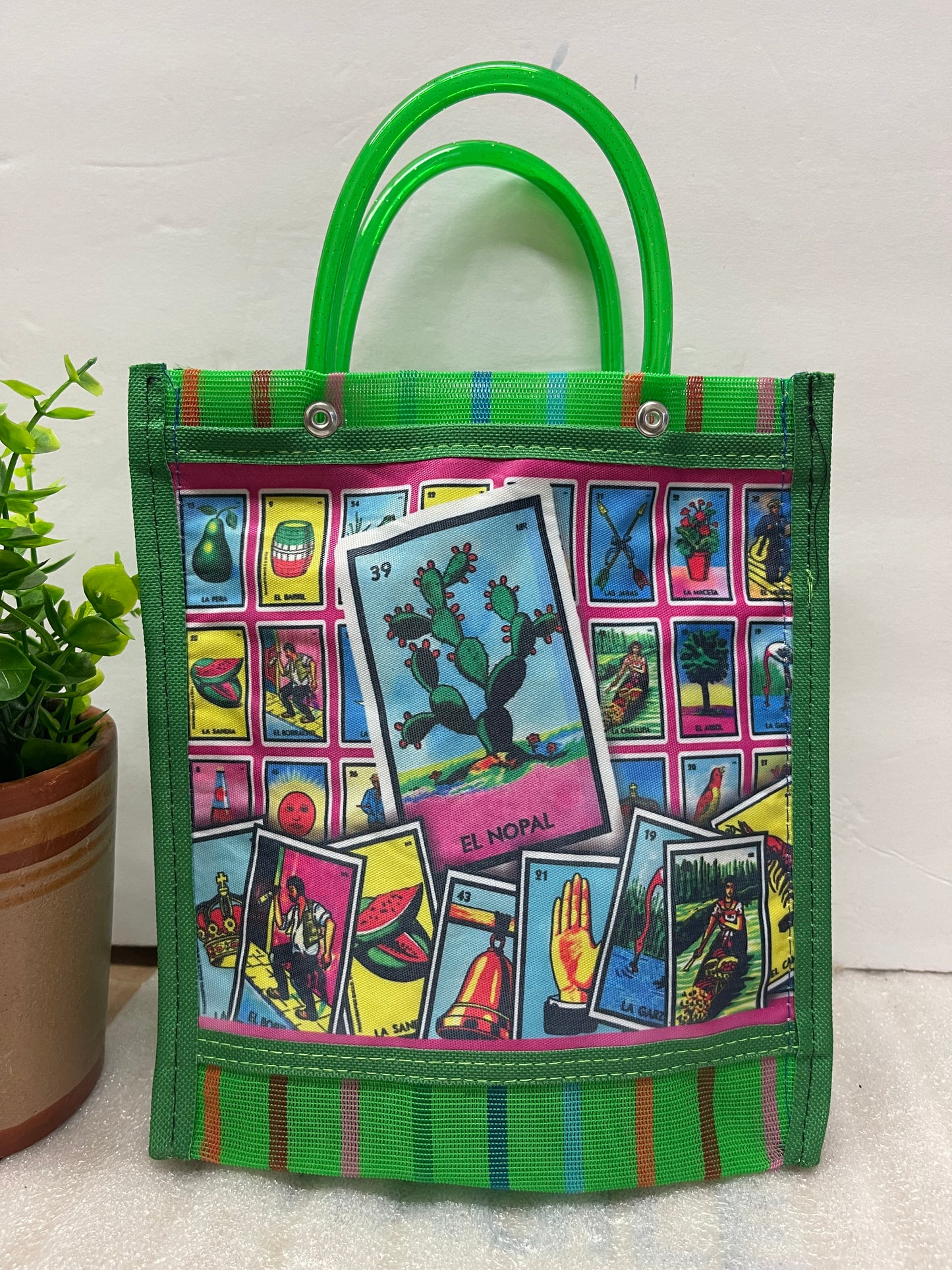 Mexican Tote Bag. Mexican Mercado bag.Mexican gift bag. Loteria Mexican gift bag. Mexican treat bag.Mexican goodie bag. Reusable shopping bag