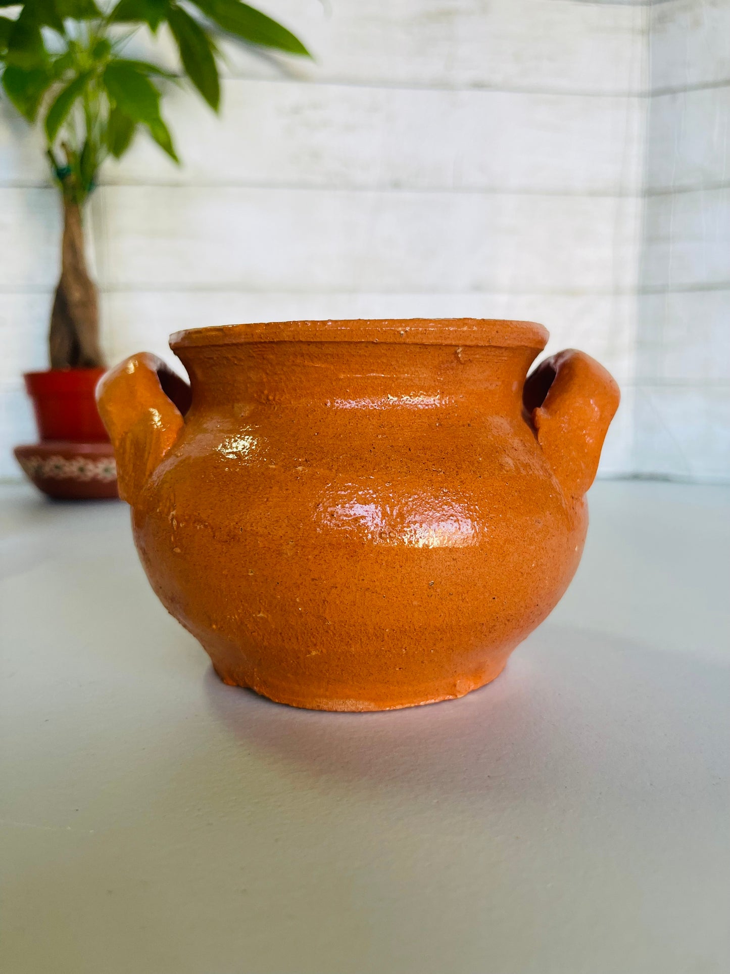 mini ollita de barro 3”/mini clay pot/mexico ollita de barro