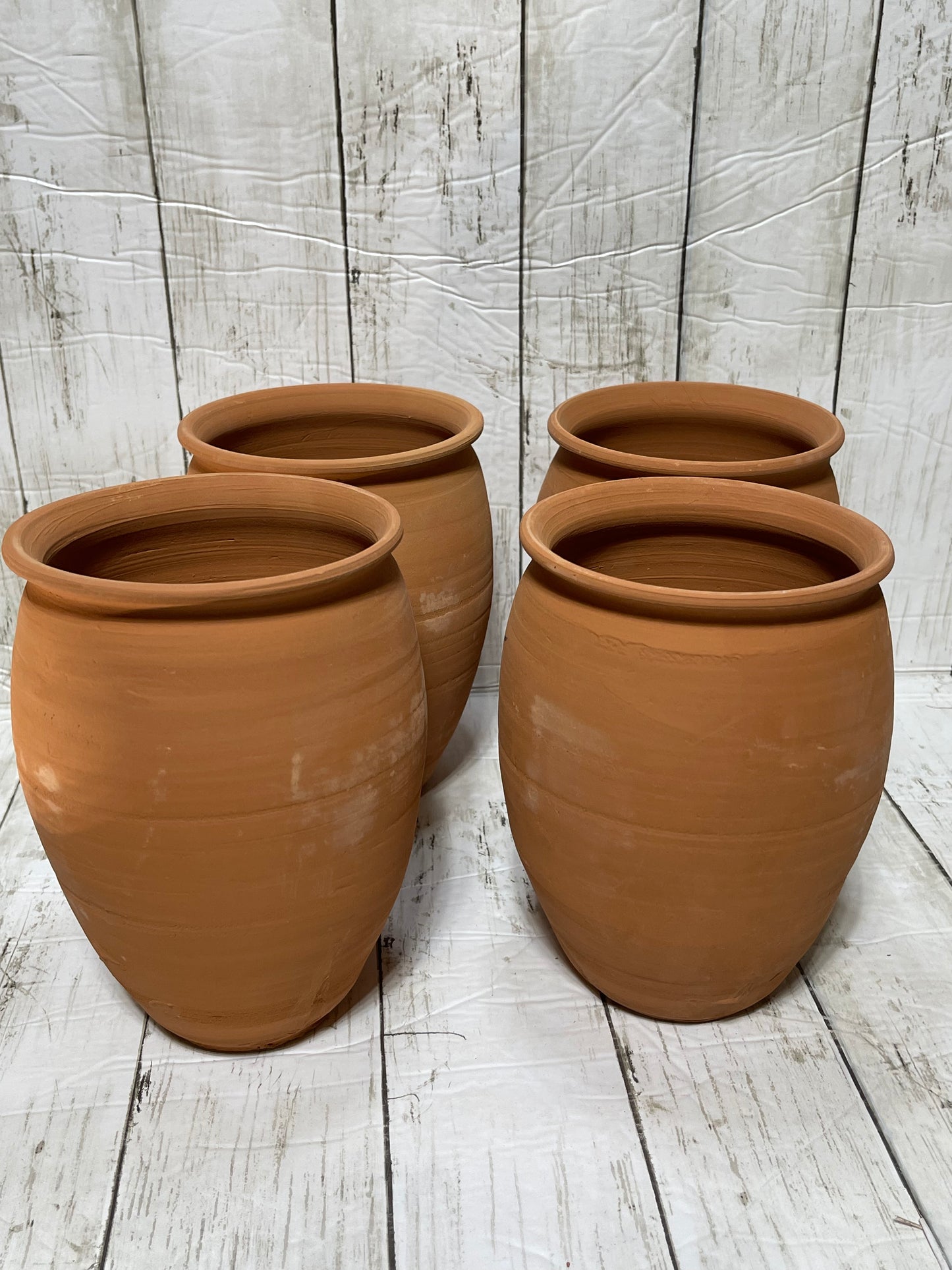 Mexico handcrafted natural terracotta/2-liter cantarito/clay tumbler/all natural terracotta vase/cantaro de barro