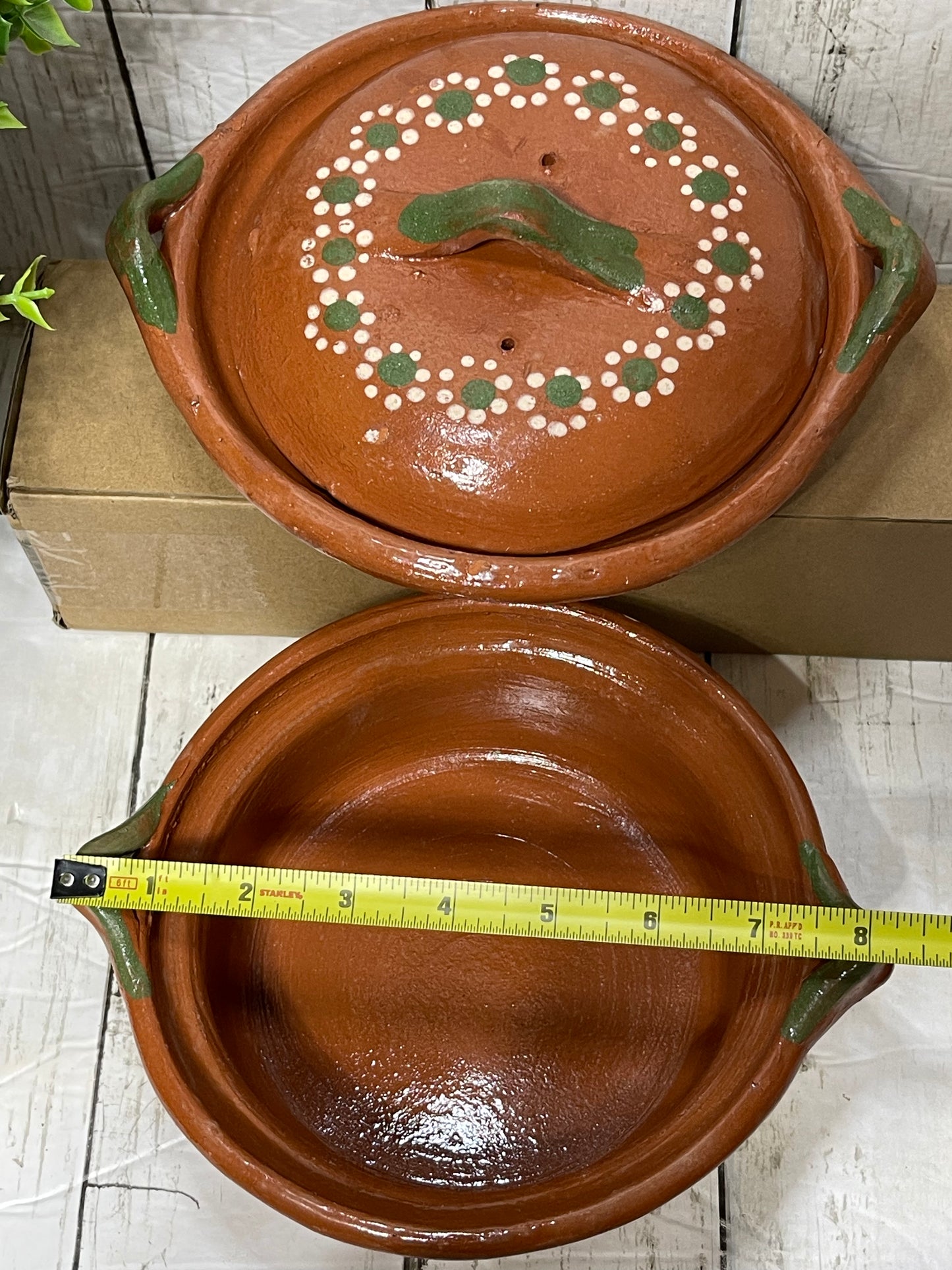 Mexico handcrafted/handmade gift set de barro/barro de Mexico/ regalo para mamá/regalo de barro/rustic terracotta gift set