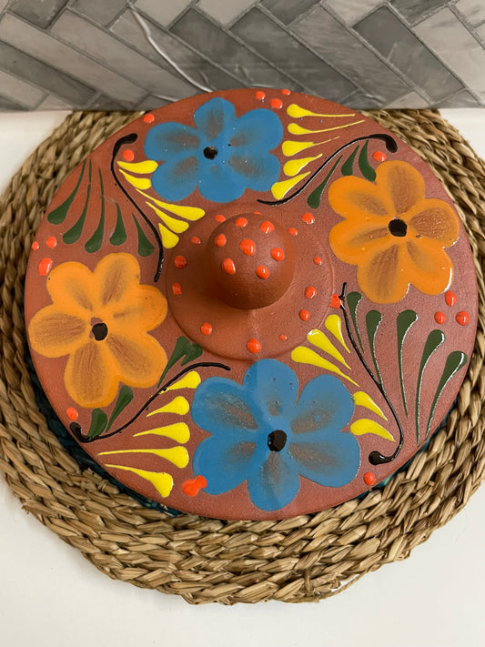 Tortillero de barro Michoacán/tortilla warmer Michoacán/artesanía mexicana/tortilla keeper/ceramic warmer/mexico tortilla warmer