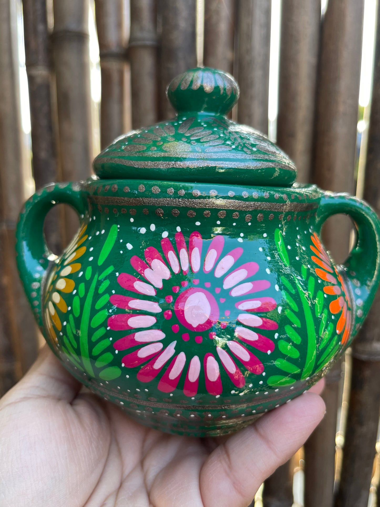 Azucarera Morelos! Ceramic azucarero canister assorted colors