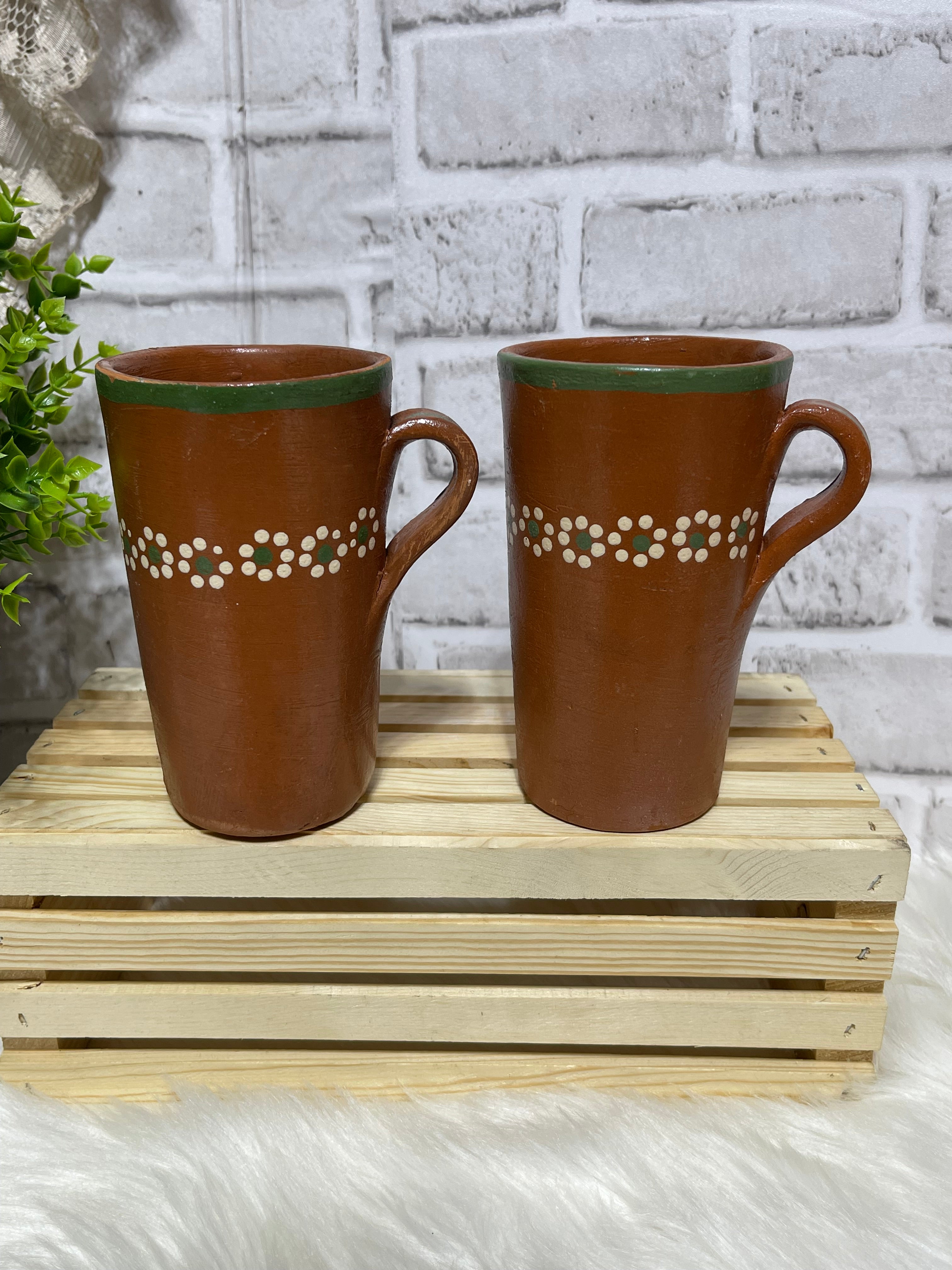 Rustic mugs on sale