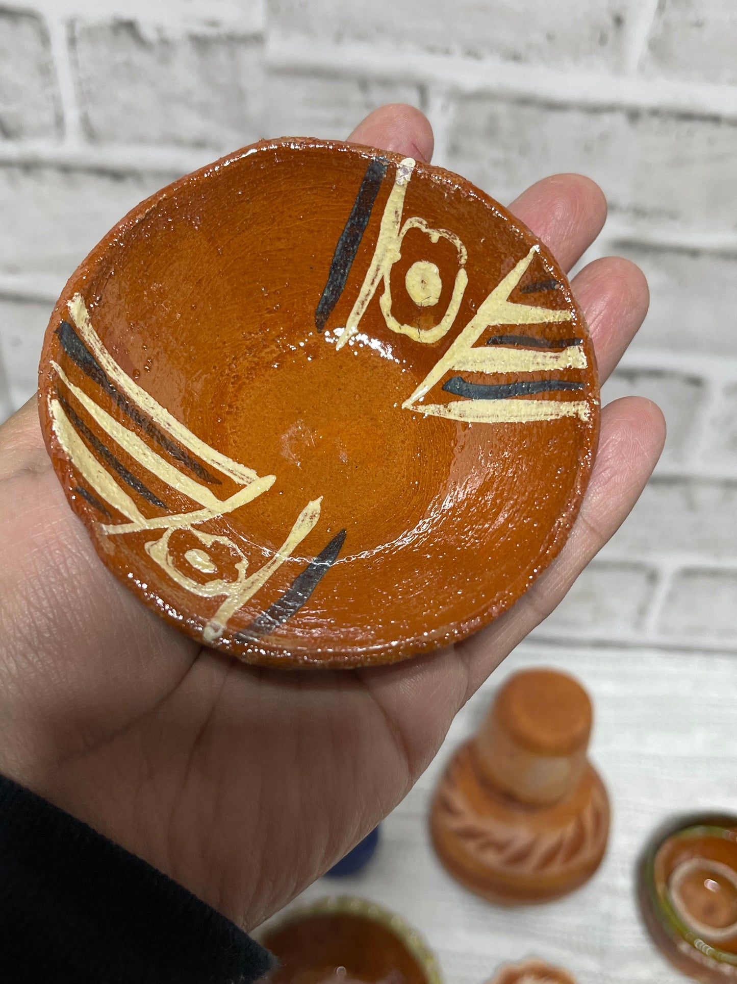 Handcrafted Mexican mini kitchen decoration