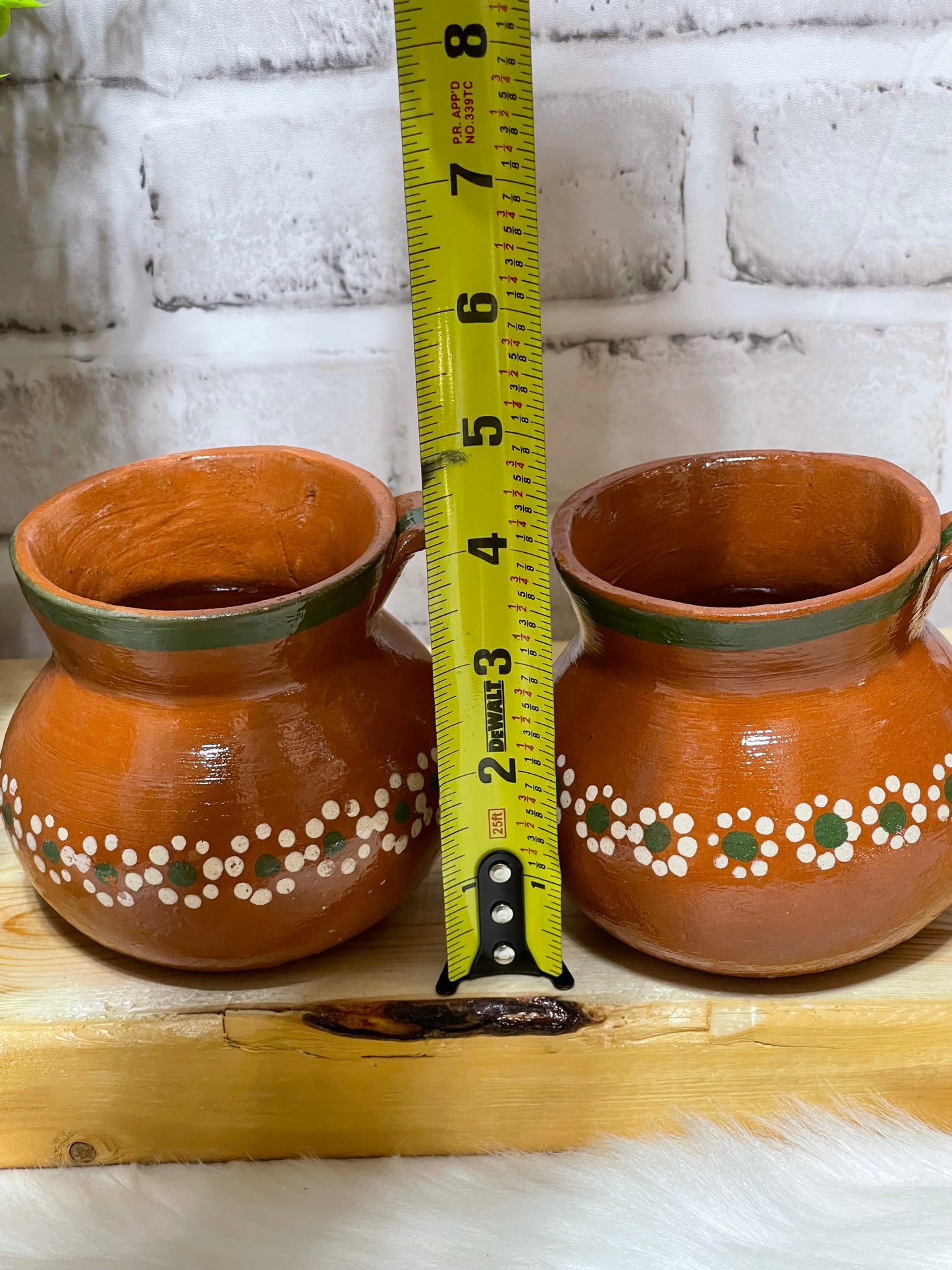 Vintage Hand Made Mexican Rustic Mug